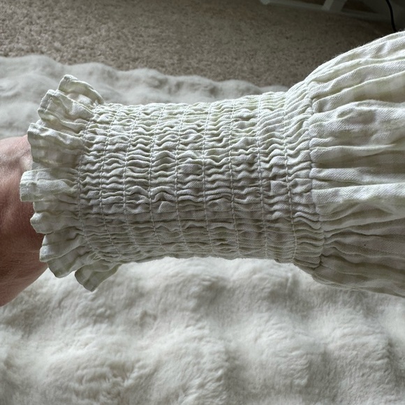 Boden Cotton Feminine Soft Green Check Blouse-Ultra Comfortable and Light-6( S ) - Picture 5 of 9